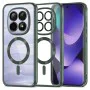 Калъф за Xiaomi Redmi Note 15 5G / Note 15 4G / Poco M8 5G - Luxury Crystal MagSafe - Techsuit - Зелен