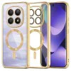 Калъф за Xiaomi Redmi Note 15 5G / Note 15 4G / Poco M8 5G - Luxury Crystal MagSafe - Techsuit - Златист