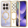 Калъф за Xiaomi Redmi Note 15 5G / Note 15 4G / Poco M8 5G - Luxury Crystal MagSafe - Techsuit - Златист