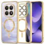 Калъф за Xiaomi Redmi Note 15 5G / Note 15 4G / Poco M8 5G - Luxury Crystal MagSafe - Techsuit - Златист