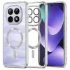 Калъф за Xiaomi Redmi Note 15 5G / Note 15 4G / Poco M8 5G - Luxury Crystal MagSafe - Techsuit - Сребрист