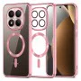 Калъф за Xiaomi Redmi Note 15 Pro+ 5G / Poco M8 Pro 5G - Luxury Crystal MagSafe - Techsuit - Розов