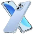 Калъф за Honor X8d - Shockproof Clear Silicone - Techsuit - Прозрачен