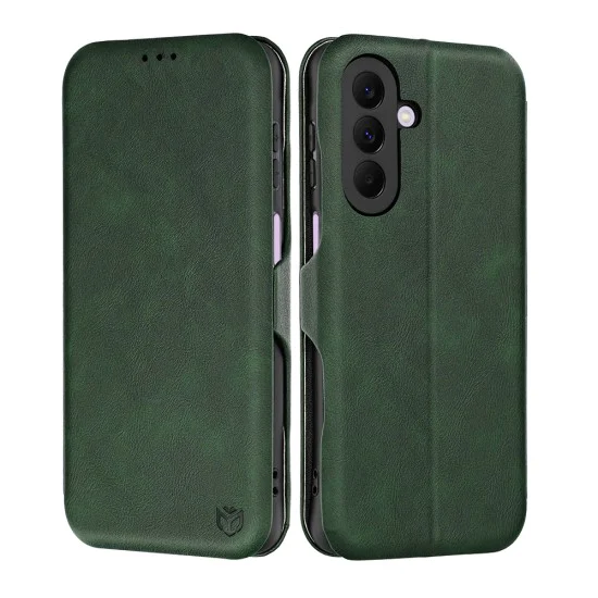 Калъф за Samsung Galaxy A27 5G - Safe Wallet Plus - Techsuit - Зелен