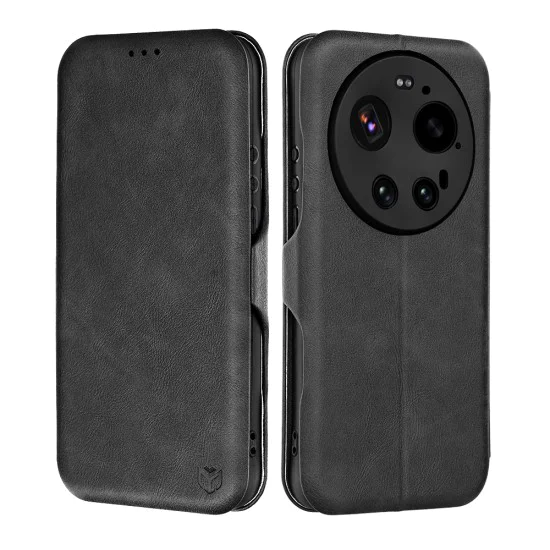 Калъф за Xiaomi 17 Ultra - Safe Wallet Plus - Techsuit - Черен