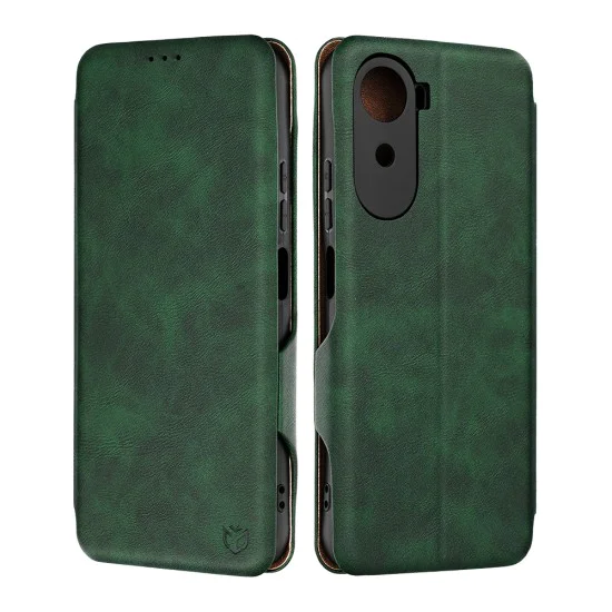 Калъф за Xiaomi Redmi A7 Pro 4G - Safe Wallet Plus - Techsuit - Зелен