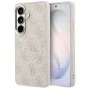 Калъф за Samsung Galaxy S26 - 4G Embossed Ring MagSafe - Guess - Розов