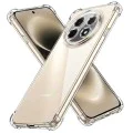 Калъф за Huawei nova 15 Max - Shockproof Clear Silicone - Techsuit - Прозрачен
