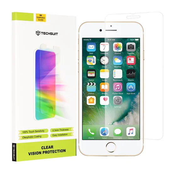 Протектор за iPhone 7 / iPhone 8 / iPhone SE 2 / iPhone SE 3 - Clear Vision Glass - Прозрачен