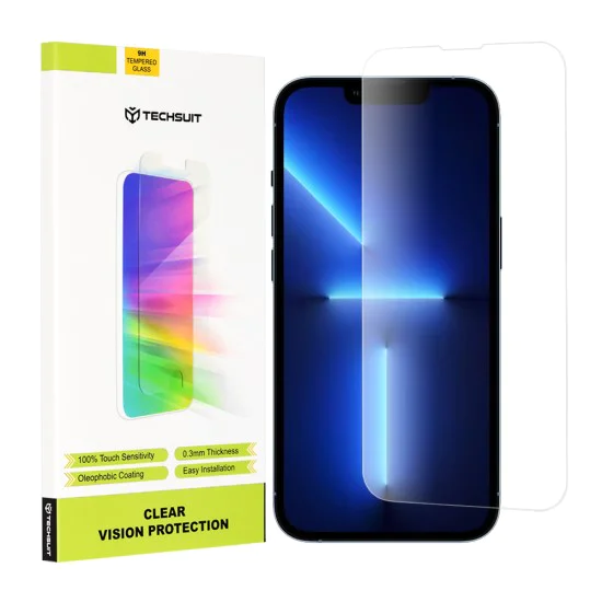 Протектор за iPhone 13 Pro Max / iPhone 14 Plus - Clear Vision Glass - Прозрачен