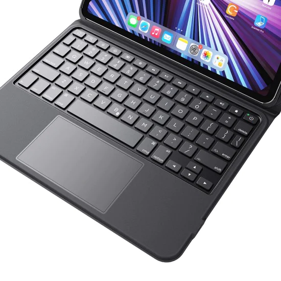 Калъф за iPad Air 4 / 5 (2020/2022) / iPad Pro 11 (2018 / 2020 / 2021 / 2022) - ESR Ascend Keyboard - Черен