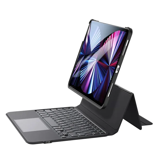 Калъф за iPad Air 4 / 5 (2020/2022) / iPad Pro 11 (2018 / 2020 / 2021 / 2022) - ESR Ascend Keyboard - Черен