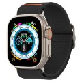 Каишка за Apple Watch 1/2/3/3/4/4/5/5/5/6/6/7/8/7/8/9/10/SE/SE/SE 2/Ultra/Ultra 2 ( 42/44/44/45/46/49 мм) - Spigen Fit Lite Ultra - Черен