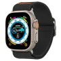 Каишка за Apple Watch 1/2/3/3/4/4/5/5/5/6/6/7/8/7/8/9/10/SE/SE/SE 2/Ultra/Ultra 2 ( 42/44/44/45/46/49 мм) - Spigen Fit Lite Ultra - Черен