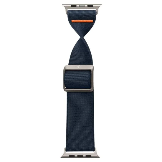Каишка за Apple Watch 1/2/3/3/4/4/5/5/5/6/6/7/8/7/8/9/10/SE/SE/SE 2/Ultra/Ultra 2 ( 42/44/44/45/46/49 mm) - Spigen Fit Lite Ultra - Navy