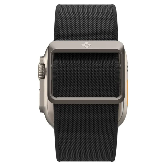 Каишка за Apple Watch 1/2/3/3/4/4/5/5/5/6/6/7/8/7/8/9/10/SE/SE/SE 2/Ultra/Ultra 2 ( 42/44/44/45/46/49 мм) - Spigen Fit Lite Ultra - Черен