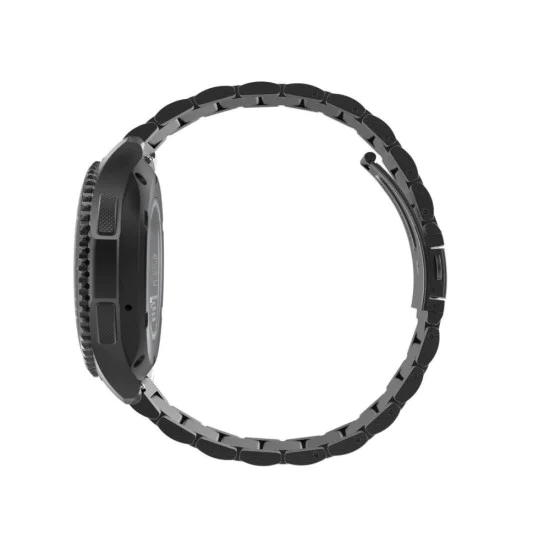 Каишка за часовник за Samsung Galaxy Watch 4/5/Active 2, Huawei Watch GT 3 (42 мм)/GT 3 Pro (43 мм) - Каишка за часовник 20 мм (W010) - Сребрист