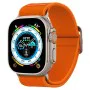 Каишка за Apple Watch 1/2/3/3/4/4/5/5/5/6/6/7/8/7/8/9/10/SE/SE/SE 2/Ultra/Ultra 2 ( 42/44/45/46/49 мм) - Spigen Fit Lite Ultra - оранжев