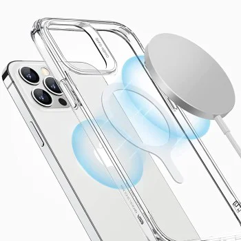 MagSafe HaloLock Charging Ring Adapter (комплект 2) - ESR Universal Ring 360 - Бял