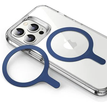 Адаптер за пръстен за зареждане MagSafe HaloLock MagSafe HaloLock (комплект от 2) - ESR Universal Ring 360 - син