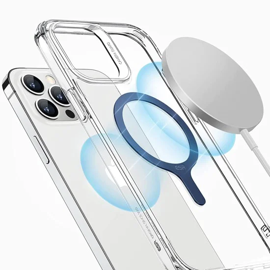 Адаптер за пръстен за зареждане MagSafe HaloLock MagSafe HaloLock (комплект от 2) - ESR Universal Ring 360 - син