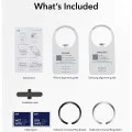 Телефонен адаптер HaloLock MagSafe (комплект 2) - ESR - черен/сребрист