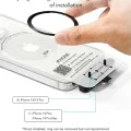 Телефонен адаптер HaloLock MagSafe (комплект 2) - ESR - черен/сребрист