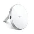Безжично зарядно устройство със стойка, съвместимо с MagSafe - ESR HaloLock - бяло