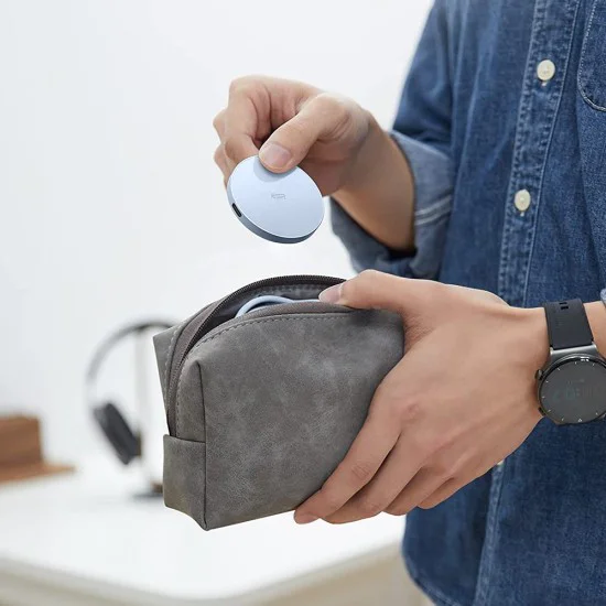 Безжично зарядно устройство със стойка, съвместимо с MagSafe - ESR HaloLock - Sierra Blue