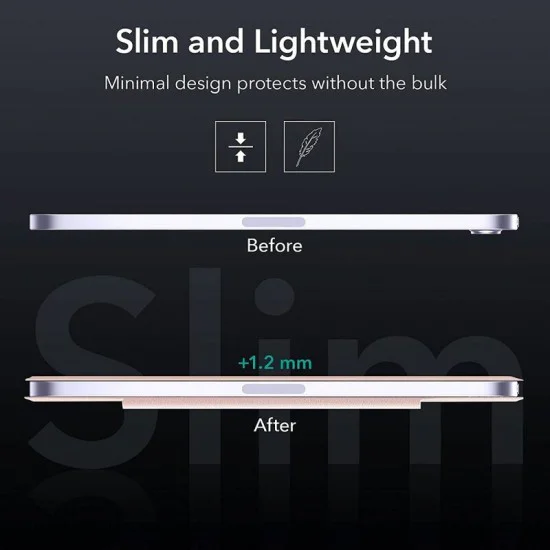 Калъф за iPad mini 6 (2021) / iPad mini 7 (2024) - ESR Rebound Magnetic - Розово злато