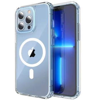 Калъф за iPhone 13 Pro Max - MagSafe Pro - Прозрачен