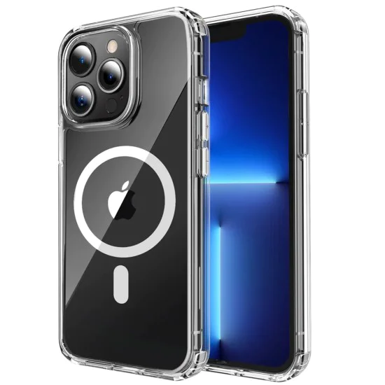 Калъф за iPhone 13 Pro - MagSafe Pro - Прозрачен