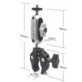 Многофункционална стойка GoPro - (JX-006) - Черна