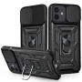 Калъф за iPhone 12 / iPhone 12 Pro - CamShield Series - черен