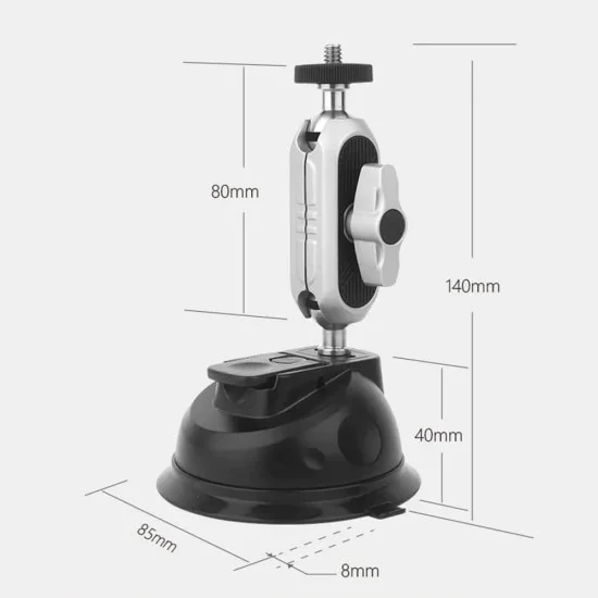 Стойка за камера GoPro - (JX-007) - Сив