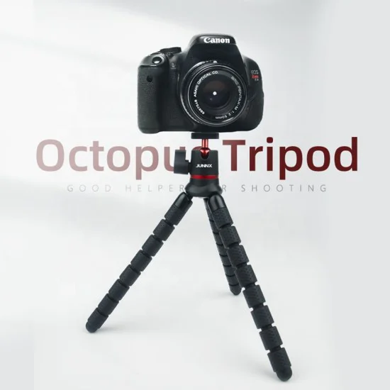 Поддръжка за фотоапарат - статив Octopus (JX-004) - черен