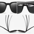 Слънчеви очила - Polarized TR90 (MM101) - матово черно / сиво