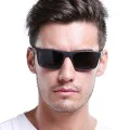 Слънчеви очила - Polarized TR90 (MM101) - матово черно / сиво