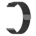 Каишка за Huawei Watch GT 4 (41 мм)/W1/Honor Watch S1/Garmin Venu 2S/Vivoactive 4S - Каишка за часовник 18 мм (W009) - Черен