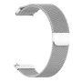 Каишка за Huawei Watch GT 4 (41 мм)/W1/Honor Watch S1/Garmin Venu 2S/Vivoactive 4S - Каишка за часовник 18 мм (W009) - Сребрист