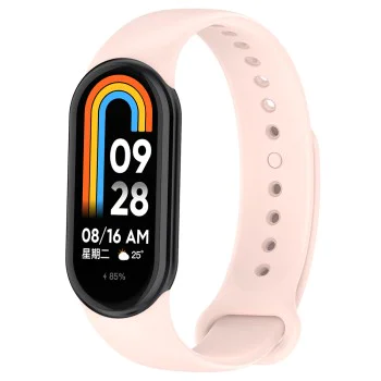 Каишка за Xiaomi Mi Band 8 / 8 NFC / 9 / 9 NFC - Каишка за часовник (W014) - Розов