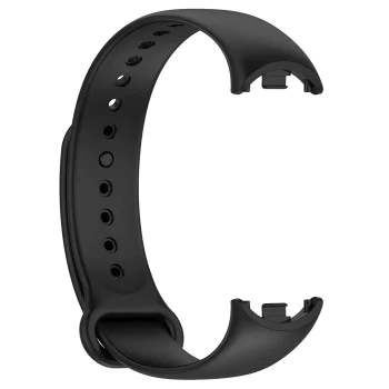 Каишка за Xiaomi Mi Band 8 / 8 NFC / 9 / 9 NFC - Каишка за часовник (W014) - Черна