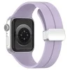 Каишка за часовник за Apple Watch 1/2/3/3/4/4/5/5/5/6/6/7/8/7/8/9/10/SE/SE/SE 2/Ultra/Ultra 2 (42/44/45/46/49 мм) - Каишка за часовник (W011) - Лилав