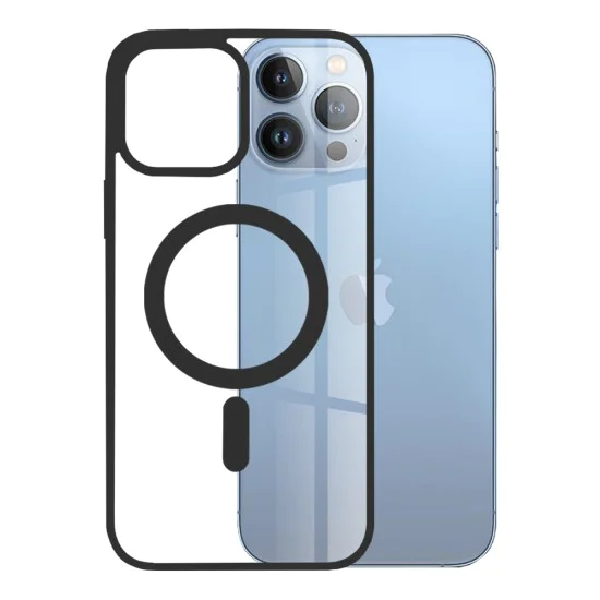 Калъф за iPhone 13 Pro Max - MagSafe Pro - черен