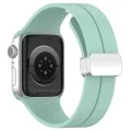 Каишка за Apple Watch 1/2/3/3/4/4/5/5/5/6/6/7/8/7/8/9/10/SE/SE/SE 2/Ultra/Ultra 2 ( 42/44/45/46/49 мм) - Каишка за часовник (W011) - Синьозелено