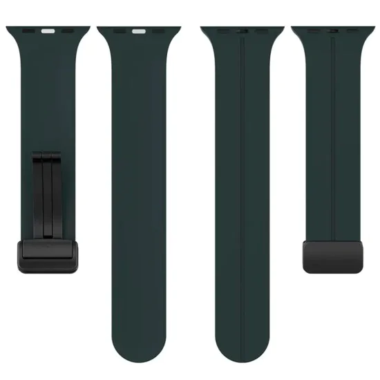 Каишка за Apple Watch 1/2/3/3/4/4/5/5/5/6/6/7/8/7/8/9/10/SE/SE/SE 2/Ultra/Ultra 2 ( 42/44/45/46/49 мм) - Каишка за часовник (W011) - Синьозелено