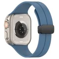 Каишка за часовник за Apple Watch 1/2/3/3/4/4/5/5/5/6/6/7/8/7/8/9/10/SE/SE/SE 2/Ultra/Ultra 2 (42/44/45/46/49 мм) - Каишка за часовник (W011) - Син