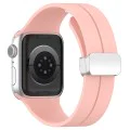 Каишка за Apple Watch 1/2/3/3/4/4/5/5/5/6/6/7/8/7/8/9/10/SE/SE/SE 2/Ultra/Ultra 2 ( 42/44/45/46/49 мм) - Каишка за часовник (W011) - Розов
