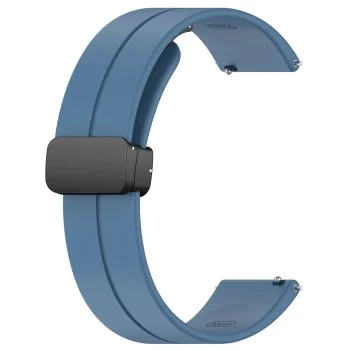 Каишка за Samsung Galaxy Watch 4/5/Active 2, Huawei Watch GT 3 (42mm)/GT 3 Pro (43mm) - Каишка за часовник (W011) - Син