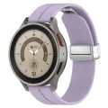Каишка за Samsung Galaxy Watch 4/5/Active 2, Huawei Watch GT 3 (42mm)/GT 3 Pro (43mm) - Каишка за часовник (W011) - Лилав